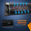 Nilight 22 Inch Side Shooter LED Light Bar Quadruple Row