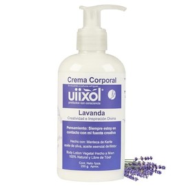 UIIXOL Crema Corporal de Lavanda para Relajación | Despierta la Creatividad e Inspiración Divina | Hidratante con Manteca de Karité | Textura Ligera y Calmante