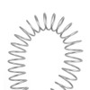 sourcingmap Compression Spring,304 Stainless Steel,14mm OD,1.14mm Wire Size,305mm Free Length,Silver