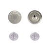 Trimming Shop 17mm Brass Replacement Jeans Buttons Fastener with Back