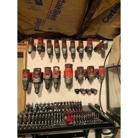 Unbranded 6 Pack 3D Printed Tool Holder & Battery Holder for Milwaukee M18 6 Pack