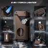 5-in-1 Torch Lighter with V Tool, Punch, Draw Enhancer Tool,