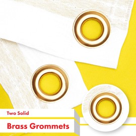 G128 2 Pack: Vatican City Flag | 3x5 Ft | LiteWeave Pro Series Printed 150D Polyester | Country Flag, Indoor/Outdoor, Vibrant Colors, Brass Grommets, Thicker and More Durable Than 100D 75D Polyester