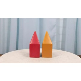Ebros Gift Frank Llyd Wright Florida Southern College Organic Triangles Salt Pepper Shakers