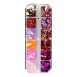 Nail Accesories Corazones De Acetato Para Decoración De Uñas