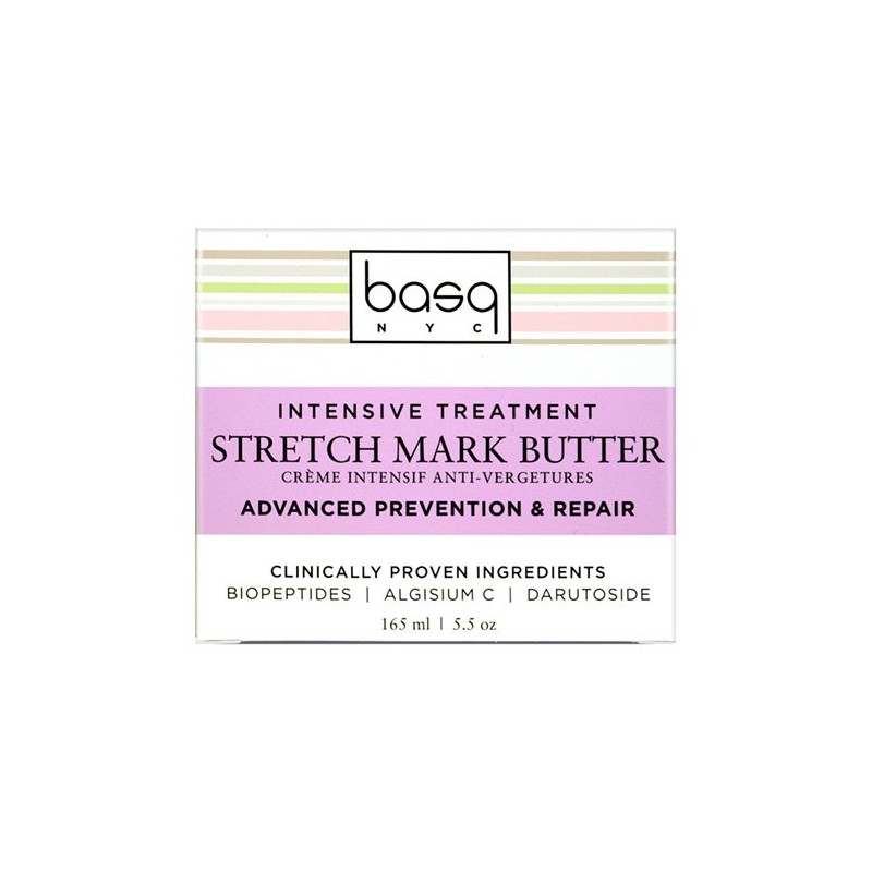 Basq manteca avanzada contra estrías, 4 Oz (113 g)