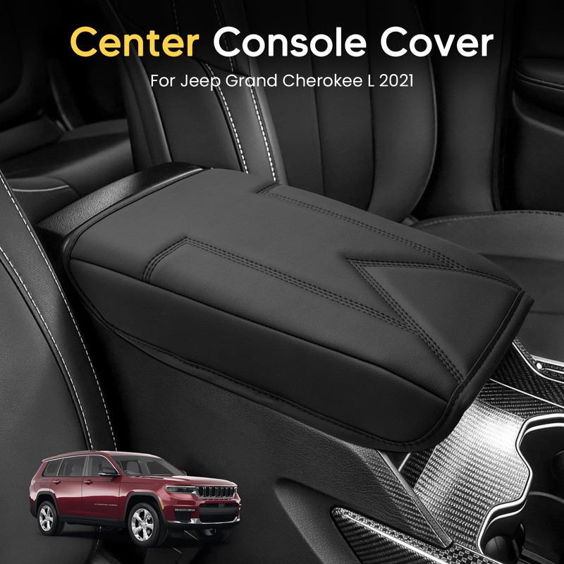 Center Console Cover for Jeep Grand Cherokee L 2022-2026 Armrest
