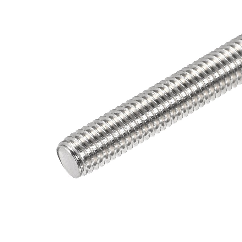sourcing map 15Pcs M8 x 50mm Fully Threaded Rod 304