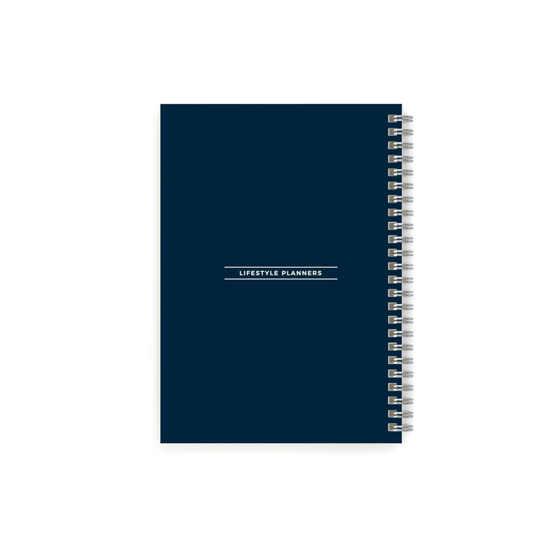 Daily Planner – A5 size with 100 undated pages of