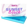 Paleta Rubor e Iluminador Arantza Sunset Blush Mate Mixto 8