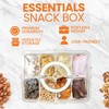 AngelTribe ESSENTIALS Snackle Box- Snackle Box Container, Divided Tray with