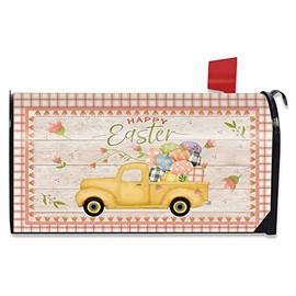 Briarwood Lane Easter Egg Pickup Holiday Magnetic Mailbox Cover Standard
