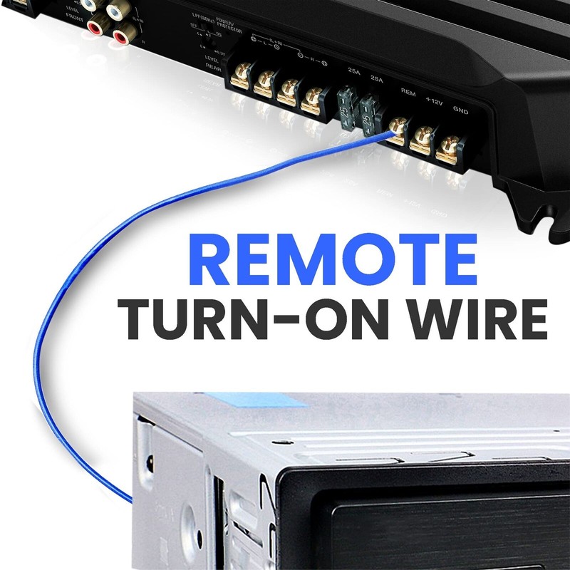 Pyle Marine and Car Audio Wiring Kit - 20ft 8