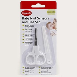 Clippasafe Baby Nail Scissors & File Set