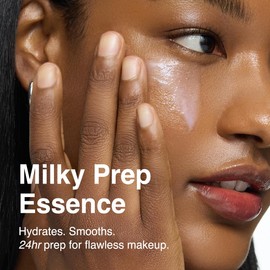 CLIO Glazing Milky Essence for Sensitive Skin, Rice PDRN for Boosting Radiant Glass Skin, Lightweight Hydrating Skin Prep for Makeup, Repairing Skin Barrier with Ceramide, Korean Skincare, 4.05 Fl Oz