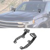 ROMELACK Hood Mount Brackets Ditch Light Pods Bracket Heavy Duty
