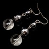Gold Stone Terahertz Earring, For Both Ears, 3 Strings, Natural