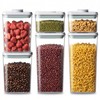 Hontent Pop Airtight Food Storage Containers with Lids Stackable Containers