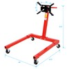ESPIDOO 1250lbs Engine Hoist Stand: Heavy Duty Steel Construction with