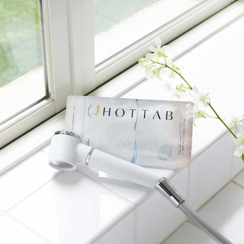 Hot Tub HOT TAB Premium Shower Bicarbonate Chlorine Neutralizing Shower