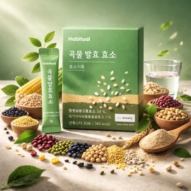 Proteolytic Enzyme Carbohydrate Decomposing Enzyme Grain Fruit and Vegetable Comb High Potency Low Molecular Fiber Digestive Fermentation 30 Packets / 단백질분해효소 탄수화물분해효소 곡물과채콤부 역가수치높은 저분자섬유소 소화 발효 30포