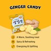 Mammos Ginger Candy - 0.2% Ginger Powder, Individually Wrapped, Spicy