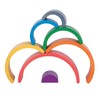 TickiT Wooden Rainbow Architect Arches - Nesting Puzzle - Stacking