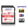 128GB U3 95MB/s Memory Card For Panasonic Lumix DC G9,