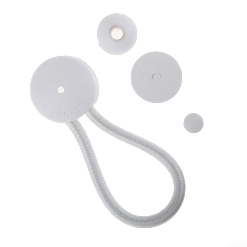 5 PCS Bungee Shock Cord Clip with Knobs, Pull Tie