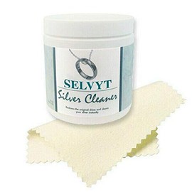Selvyt Sterling Silver 925 Dip Cleaner Tarnish Remover Jewelry Solution w/Cloth