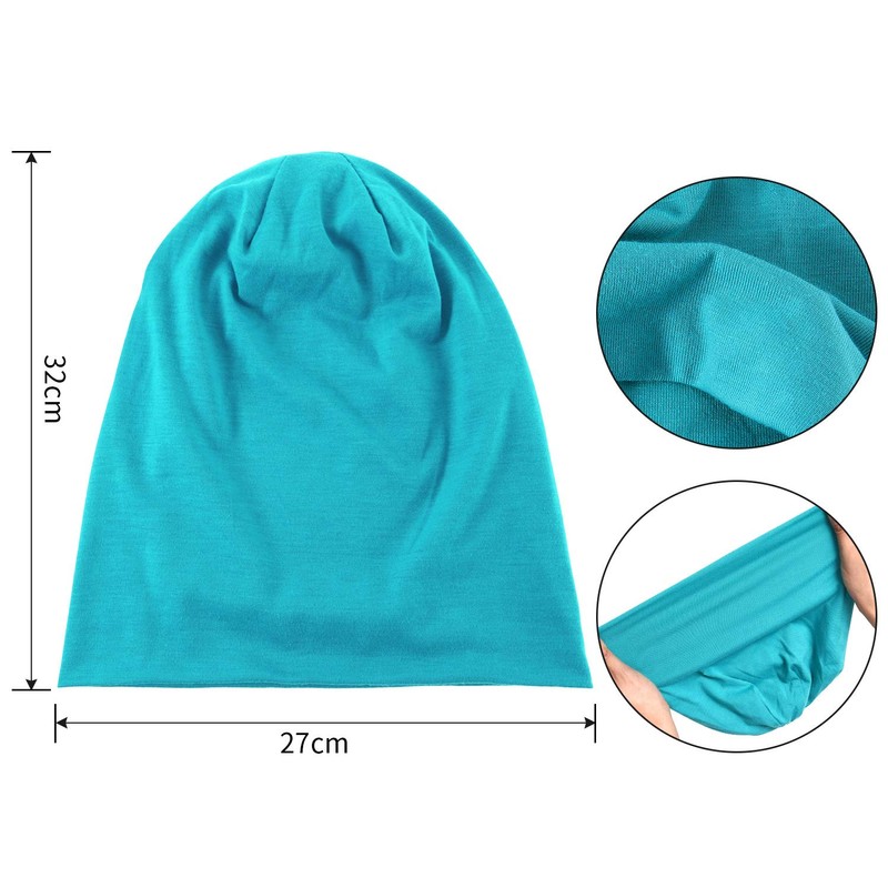 Outus 7 Pcs Dwarf Hats Thin Knit Slouchy Cap Beanies