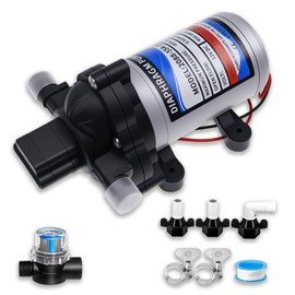 LEVANLIGHT Rv Water Pump,12v Diaphragm pump,2088-554-144/2088-403-144 Fresh Water Pump,12v 3.5 Gallons per Minute,45 psi,1/2 npt Connection