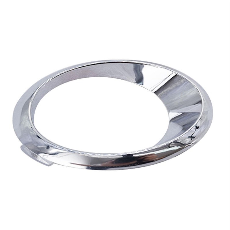 Bisel de anillo chapado en cromo para luz antiniebla, lado