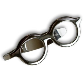 Cliff Clip, Glasses, Made in Japan, Tie Clip, Money Clip, Glasses, Brass, No Stone