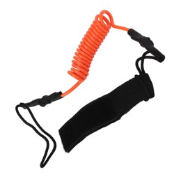 Fauitay Kayak Paddle Lead, Safety Lead, Paddle Lead, Elastic Paddle Safety Lead, Paddle Lead, Kayak Paddle Protection, Canoe, Kayak, Boat (Orange)