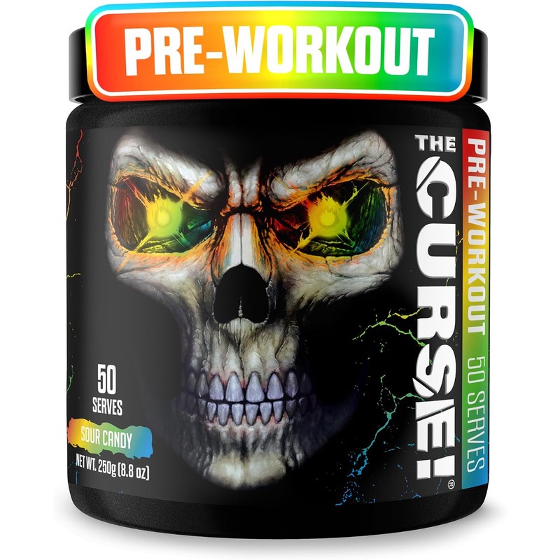 JNX SPORTS The Curse Pre Workout Powder for Men Women,