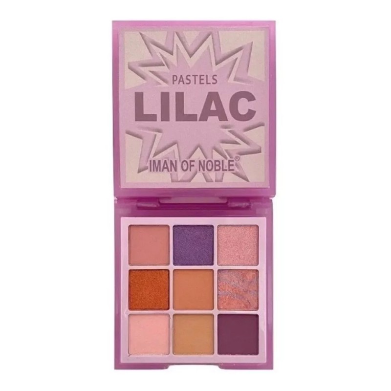 Ion Mini Paleta Portatil Sombras Pastels Mate Y Shimmer 9