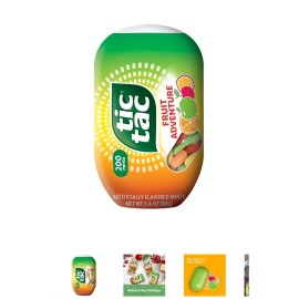 Tic Tac Fruit Adventure Mints, On-The-Go Refreshment, 3.4 oz Pack