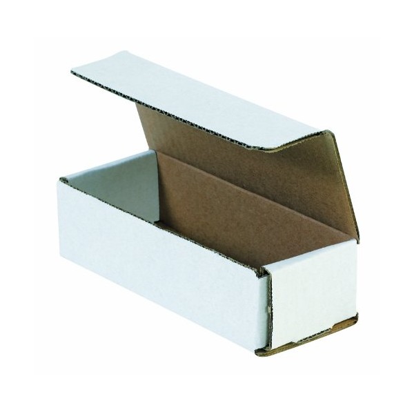 AVIDITI Mailer Boxes Small 10"L x 3"W x 3"H, 50-Pack | Corrugated Cardboard Box for Moving, Shipping and Storage 1033