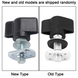 TJ Hardtop Screws Pack of 8 Universal Hardtop Fixings Knurled Screws Nuts Screws for Wrangler Yj Tj Jk