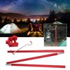 Outdoor Camping Foldable Light Pole Portable Aluminum Alloy Light Stand
