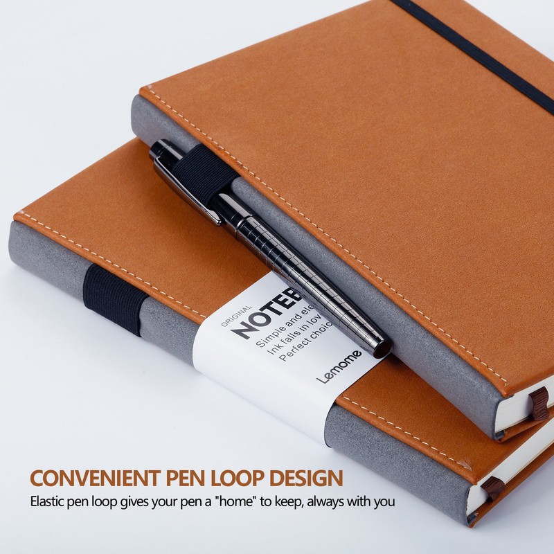 Lemome Blank Notebook Sketchbook with Premium Thick Paper - Dividers