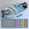 Trisquirrel Trisquirrel Naval Battleships Shooting Game, Tabletop Warships Shot Game