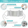 NEPPT Neck Wedge Stabilizer Pillow for Sleeping to Keep Head