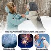 MEKEET 1PCS Dog Firework Calming Earmuffs Polyester Ear Defenders for