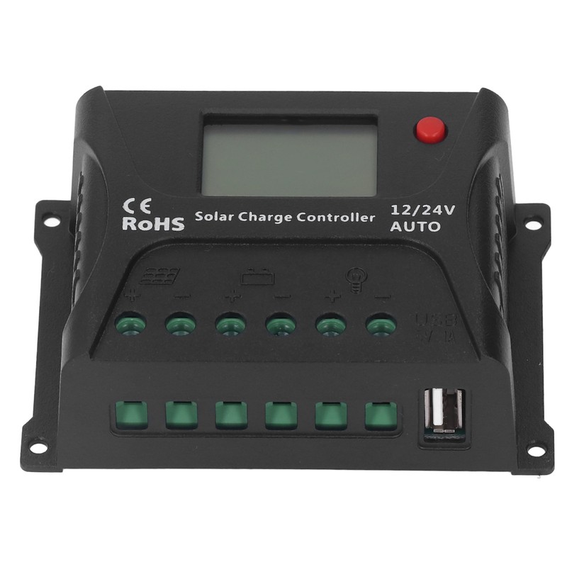Solar Charge Controller PWM Discharge Control LED Display with USB
