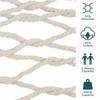 Sunnydaze Cotton Rope Double Hammock for Outside - 450-Pound Capacity