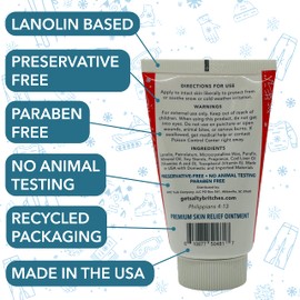 Salty Britches Winter Skin Relief Ointment (2oz Tube Pack of 1)