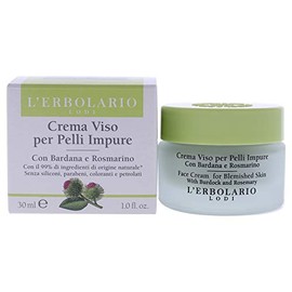 Lerbolario Burdock & Rosemary Face Cream for Blemished Skin 30 ml by El Erbolario