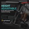 Adjustable Weight Bench, Foldable Exercise Workout Bench Full Body Strength